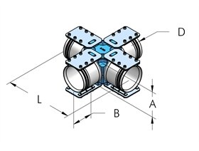 Křížová spojka pro HBS Křížová spojka pro HBS